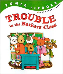 Trouble in the Barker's School._alt.book cover